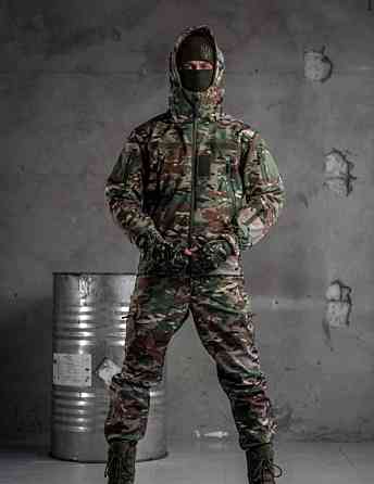 Мужской тактический костюм Софтшел Softshell Aura ВТ0476 (33-03) Мультикам XXL Киев