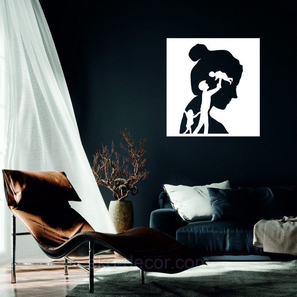 Декоративне настінне Панно «Родина», Декор на стіну Київ - фото 1