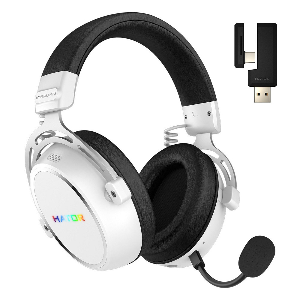Гарнітура Hator Hypergang 3 Wireless White (ESH56) ( Чорний ) Харьков - изображение 1