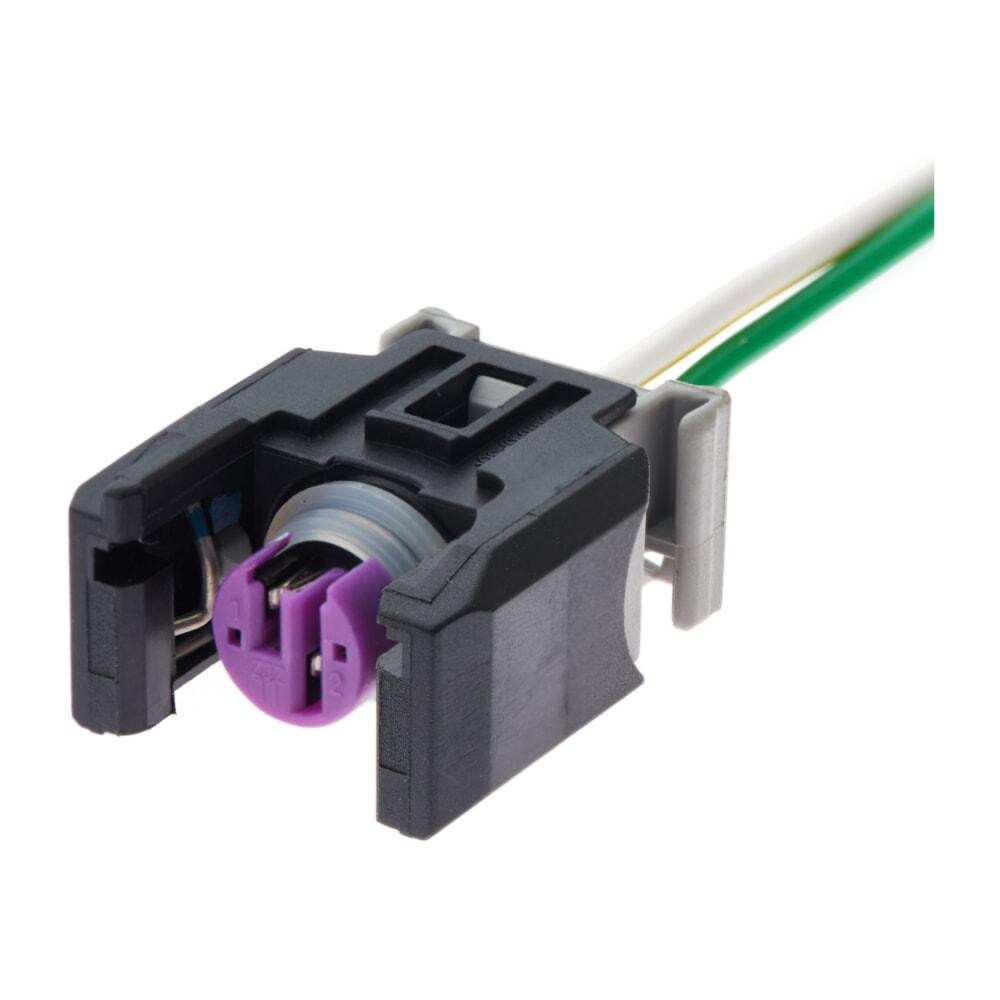 Разьем коннектор с проводом, 2-кон., Топл, Форсунка,  03P973702, 13816706,  APTIV (Delphi), VAG Audi, Bugatti, Chevrolet, Porsche, Киев - изображение 1