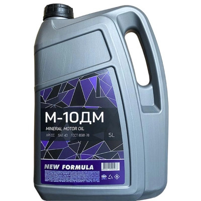 Моторное масло NEW FORMULA М10ДМ кан. 5л ПЕ (4,5кг) (NF196260) Винница - изображение 1