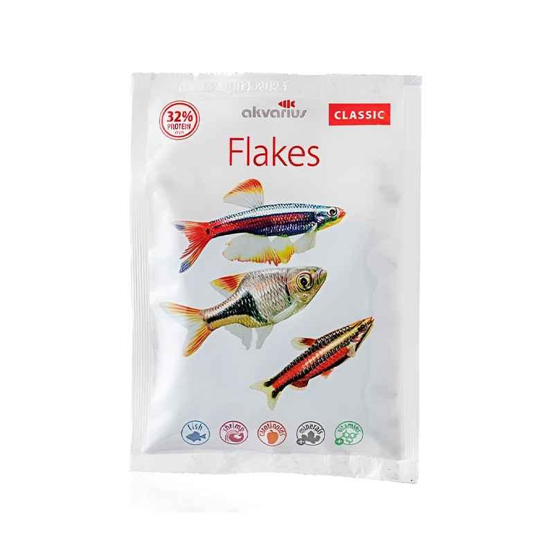 Корм для рыб Аквариус классик меню хлопья 20 г Винница - изображение 1