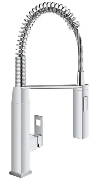 Змішувач для кухні з гнучким виливом Grohe EUROCUBE 31395000 Київ - фото 3