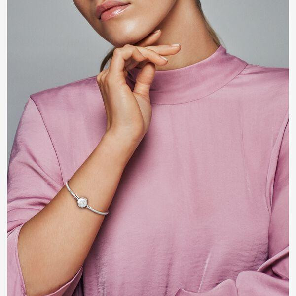 Срібний браслет для намистин Пандора  з монограмою  "Корона" 599046C01 MasterSem Київ - фото 3