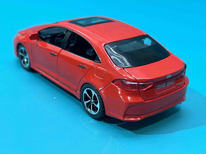 Машинка металева Авто Експерт Toyota Corolla 1:32 метал світло/звук Червона (GT-6258) Чернігів - фото 7