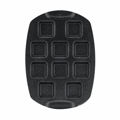 Форма для випікання Tefal PerfectBake, 10 форм, квадратний, 21х29см, алюміній, коричневий (J5734502) Вінниця - фото 4