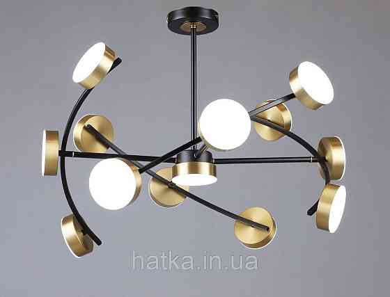 Люстра світлодіодна акрилова Sirius B N6340/13 BK+COP Київ