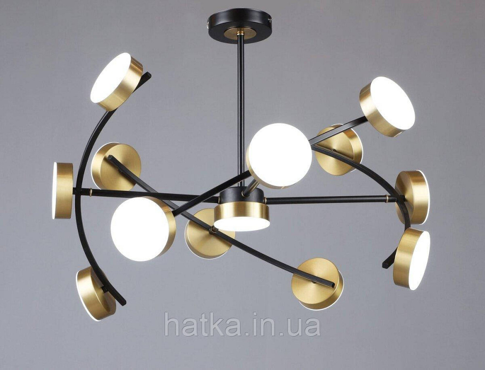Люстра світлодіодна акрилова Sirius B N6340/13 BK+COP Київ - фото 1