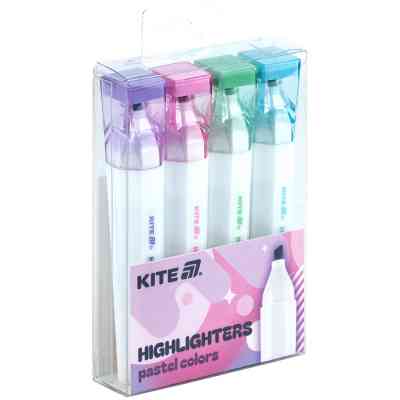 Набор маркеров Kite Highlighter Creative Pastel Colors, набор из 4-х цветов (K24-1145-4) Винница