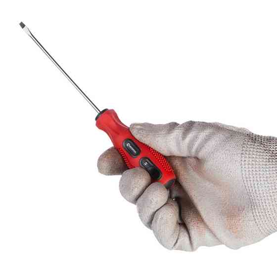 Отвертка шлицевая, SL3×100 мм, Cr-V INTERTOOL VT-3102 Киев