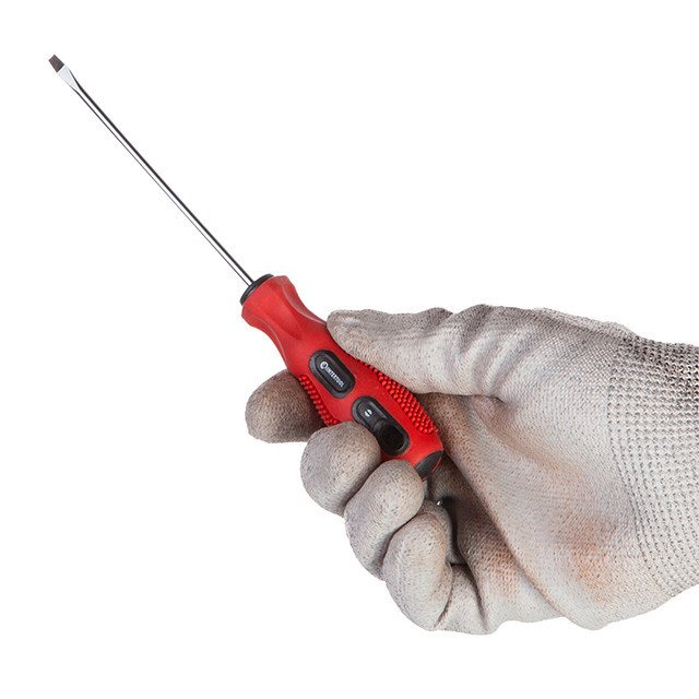 Викрутка шлицьова, SL3×100 мм, Cr-V INTERTOOL VT-3102 Київ - фото 4