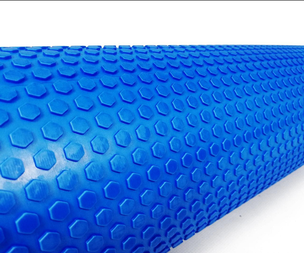 Масажний ролик EasyFit Foam Roller 90 см Синій Коломия - фото 5