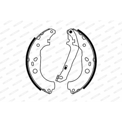 Гальмівні колодки FERODO FSB687 Вінниця - фото 1