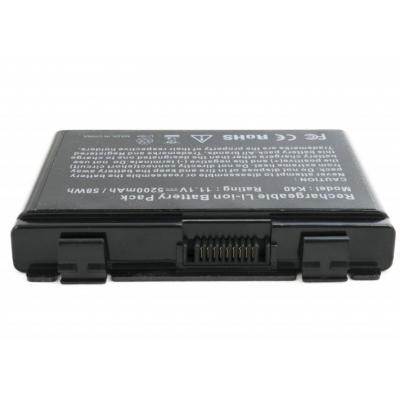 Акумулятор до ноутбука Asus K40 (A32-F82) 5200 mAh Extradigital (BNA3927) Вінниця - фото 4