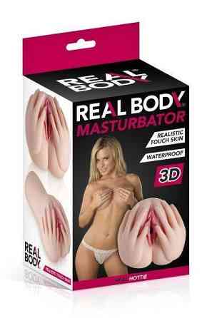 Реалістичний 3D-мастурбатор Відкрита вагіна Real Body — The Hottie Sex Aura Київ