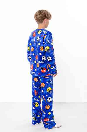 Піжама для хлопчика — підлітка, тепла (махра), домашній комплект Київ