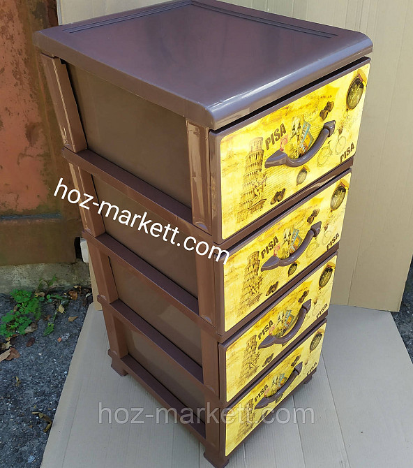 Комод пластиковый Senyayla Пизанская башня Харьков - изображение 5