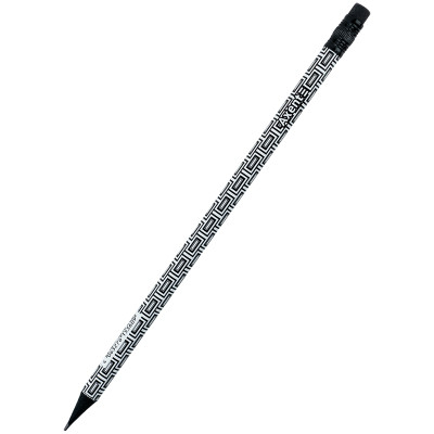 Олівець графітний Axent Deco круглий, з гумкою, НВ (9009/36-16-A) Вінниця - фото 1