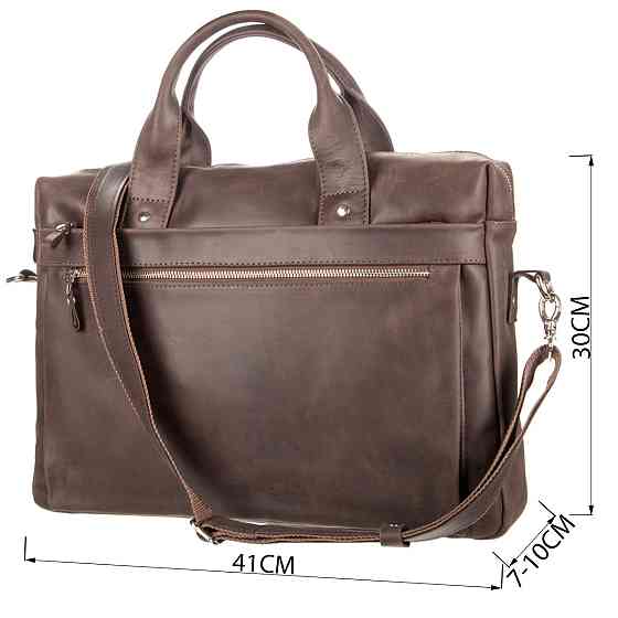 Сумка для ноутбука SHVIGEL 11026 Коричневая Киев