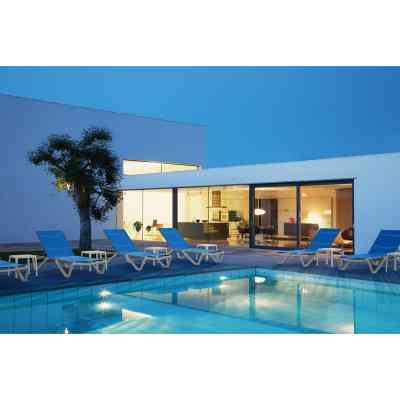 Стол садовый PAPATYA к шезлонгу Wave антрацитовый (4344) Винница