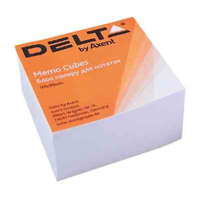 Папір для нотаток Delta by Axent білий 90Х90Х30мм, unglued (D8003) Вінниця