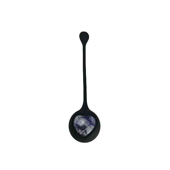Вагинальные шарики Adrien Lastic Harmony Stones, полудрагоценные камни, диаметр 3 см, 2 держателя Sex Aura Киев