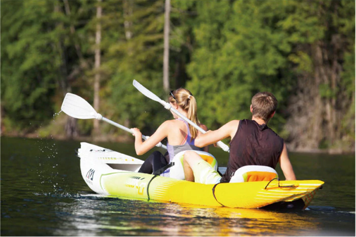 Каяк 2 людини Betta Leisure Kayak 2-person. Inflatable Deck. Paddle*2 Included Київ - фото 9