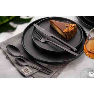 Набор столовых приборов Ardesto Black Mars Favola 4 предмета Чорний (AR0704FSB) Винница