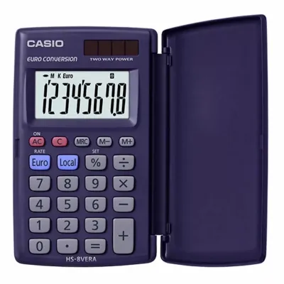 Калькулятор Casio HS-8VERA-WA-EP, чорний (CALC-CAS-HS-8VERA-WA) Вінниця