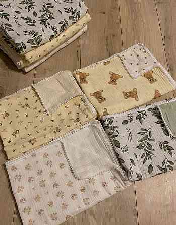 Опт та роздріб, пелюшки, комплекти у ліжечко, пледи, рушнички. Киев