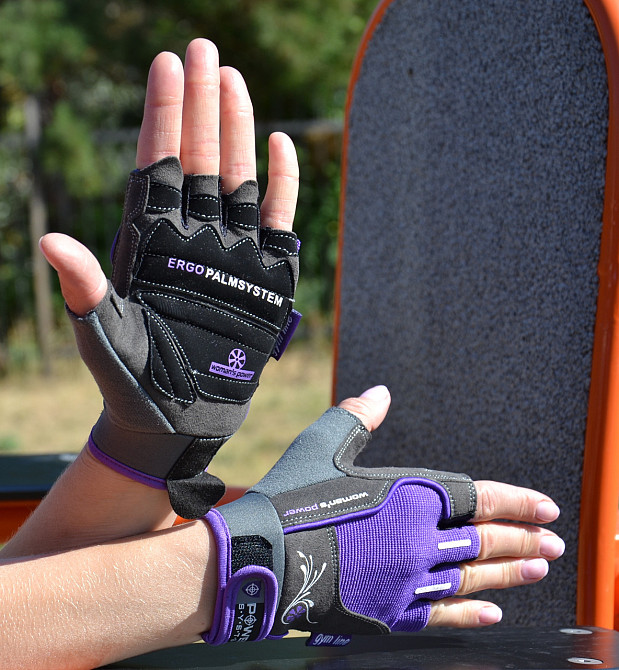 Рукавички для фітнесу Power System PS-2570 Woman’s Power жіночі Purple XS Киев - изображение 5