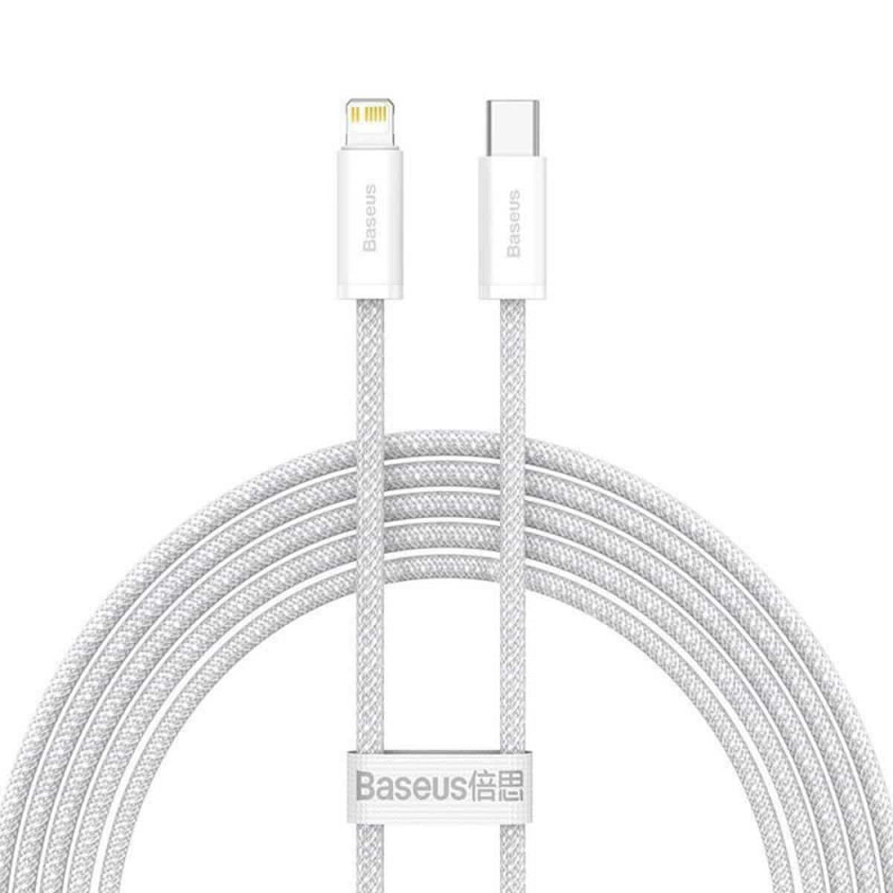 Кабель Baseus Dynamic Series Fast Charging Data Cable Type-C to iP 20W 1m White Київ - фото 1