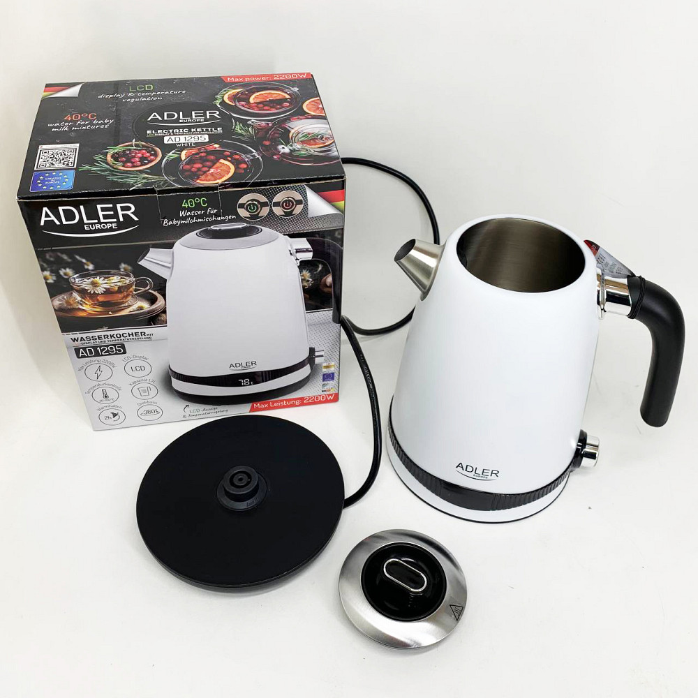 Качественный электрический чайник для дома Adler, Современный электрочайник для дома KO-15 Львов - изображение 10