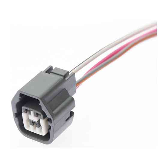 Роз'єм конектор с проводом, 3-кон., Дат, Кислорода, Моторчик Омивача Лоб, Скла, Сірий, 6189-0131, Hyundai, Kia 47590 Київ