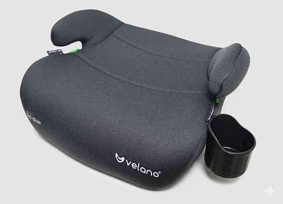 Бустер VELANO Caro 125–150 см, подстаканник, grey Киев