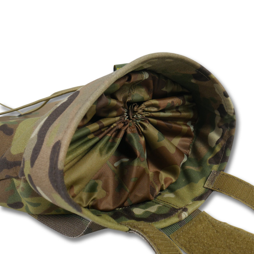 Тактический подсумок для сброса магазинов (до 8 шт.) рулонный KIBORG XL Multicam. Сумка сброса магазинов Киев - изображение 9