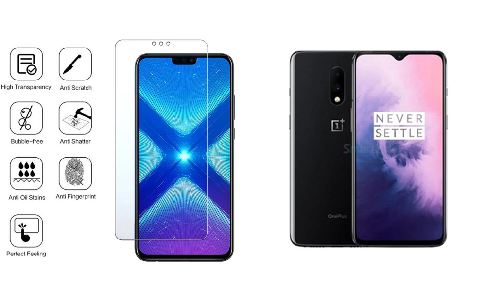 Защитное стекло NeoGlass для OnePlus 7 – ультрапрозрачное и устойчивое Киев - изображение 4