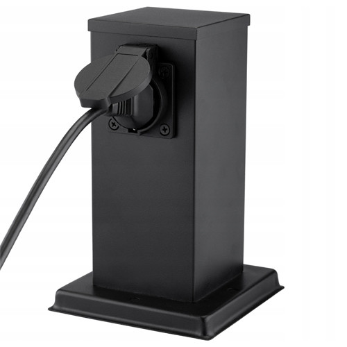 Столб электрический уличный с 2 розетками 230В 16А 3860Вт IP44 металл Вінниця - фото 5