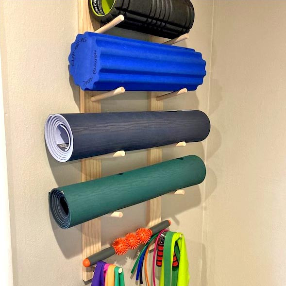 Органайзер ковриков для йоги 