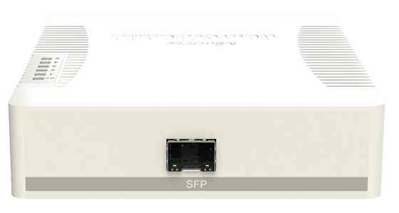 Комутатор MikroTik CSS106-1G-4P-1S (RB260GSP) (5x1Gb, 1x SFP, Passive PoE out на 2-5 портах) Так Харків