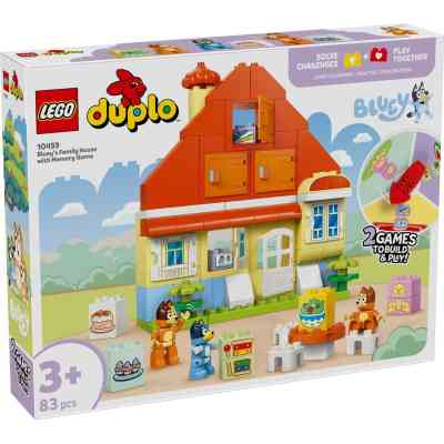 Конструктор LEGO DUPLO Bluey Семейный дом Блуи с игрой на запоминание (10459) Винница