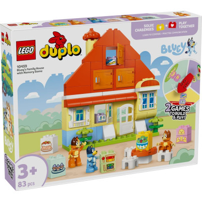 Конструктор LEGO DUPLO Bluey Семейный дом Блуи с игрой на запоминание (10459) Винница - изображение 1