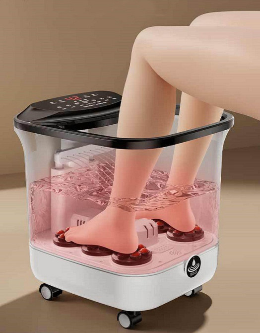 Ванна гидромассажная для ног и ступней Nanjiren NJR-818K с роликовым массажем и подогревом Винница - изображение 9