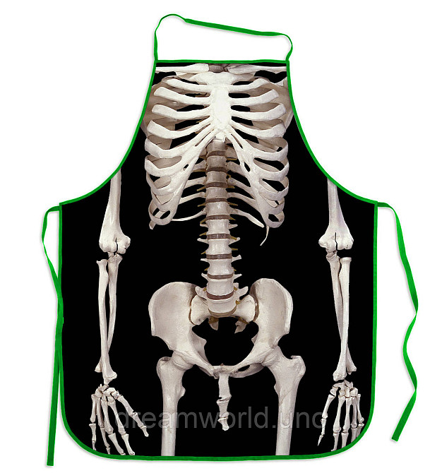 Прикольные фартуки Скелет Харьков - изображение 1