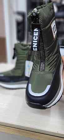 Детские  зимние дутики милитари хаки 27,28,30 Николаев