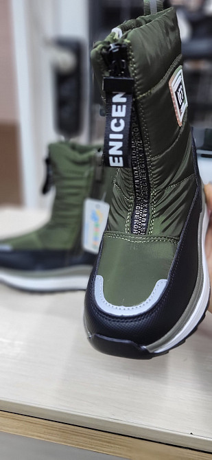 Детские  зимние дутики милитари хаки 27,28,30 Николаев - изображение 3