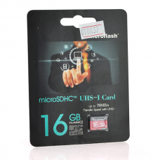 Карта пам'яті Microflash Micro SD, швидкість передачі даних 70MB/s, class10, 16G Полтава - фото 1
