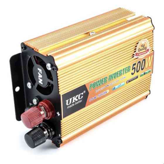 Перетворювач авто інвертор UKC 24V-220V 500W Винница
