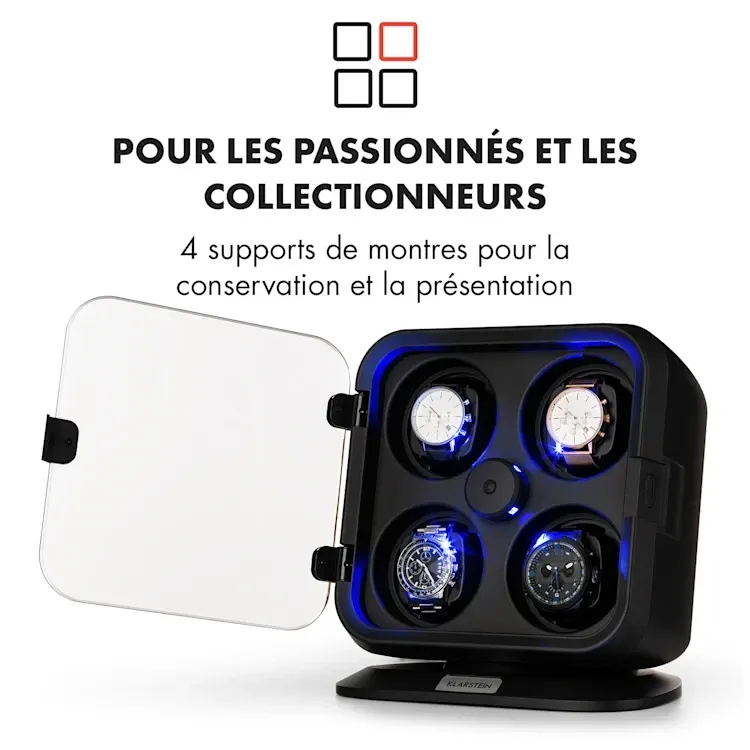 Ротомат ротатор шкатулки для подзавода и хранения часов Klarstein Clover из Германии Днепр - изображение 4