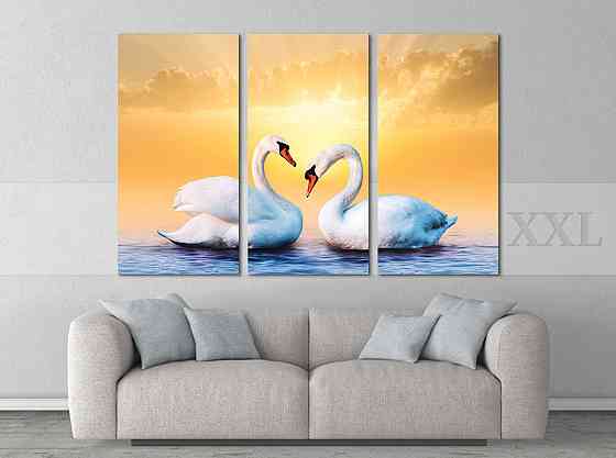 Модульна картина Лебеді Art-192_XXL Київ